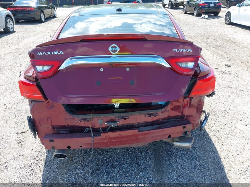 2016 NISSAN MAXIMA auction photo 6