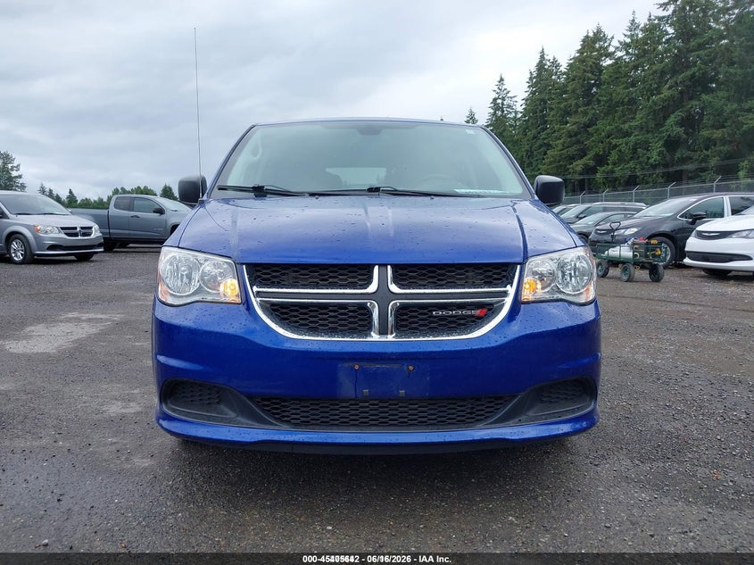 2018 Dodge Grand Caravan Se VIN: 2C4RDGBG1JR296829 Lot: 45405642