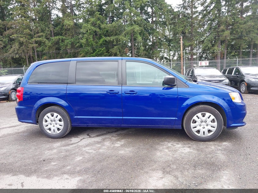 2018 Dodge Grand Caravan Se VIN: 2C4RDGBG1JR296829 Lot: 45405642