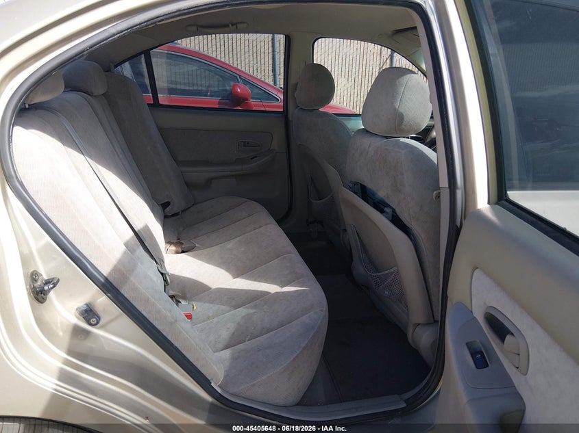 2005 HYUNDAI ELANTRA SEDAN 2.0L I-4 DOHC, VVT, 138HP
