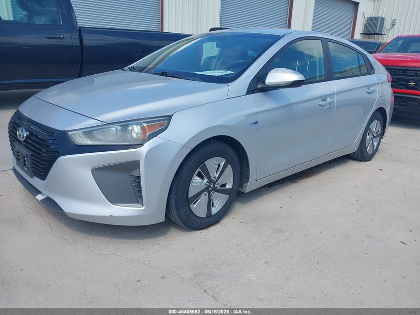 Vin: kmhc65lc0ku159154, lot: 45903685, hyundai ioniq hybrid blue 20192