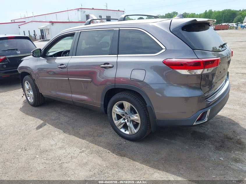Vin: 5tddzrfh6ks949450, lot: 45903731, toyota highlander limited 20193
