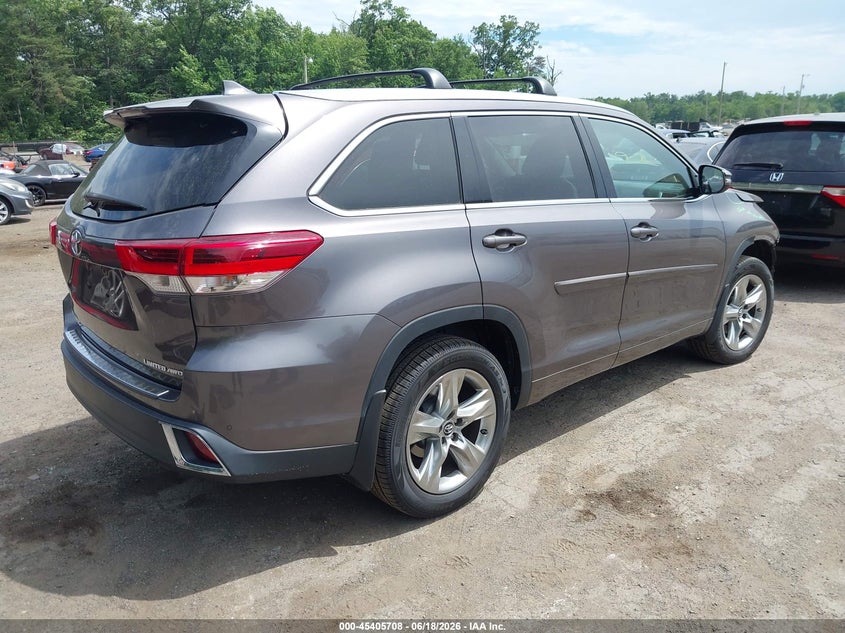 Vin: 5tddzrfh6ks949450, lot: 45903731, toyota highlander limited 20194