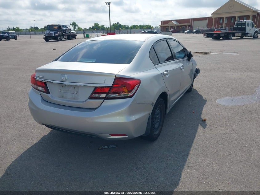 2013 HONDA CIVIC SEDAN 1.8L I-4 VVT, 140HP