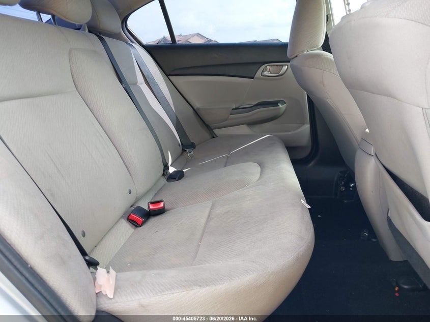2013 HONDA CIVIC SEDAN 1.8L I-4 VVT, 140HP