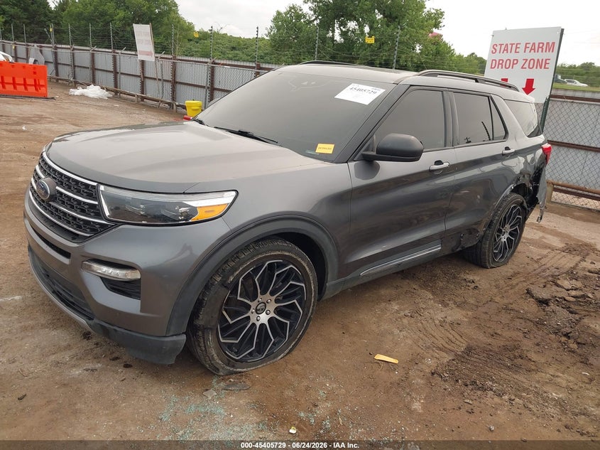 Vin: 1fmsk8dh5nga81119, lot: 45903752, ford explorer xlt 20222