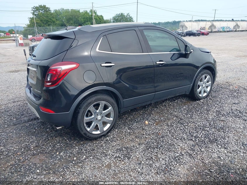 Vin: kl4cjcsb7hb110306, lot: 45903785, buick encore essence 20174