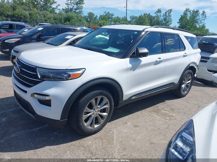 2021 Ford Explorer Xlt 1FMSK8DH8MGC23770 photo 1