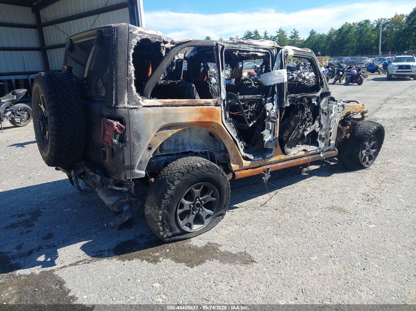 Vin: 1c4hjxfnxjw182848, lot: 45903861, jeep wrangler unlimited rubicon 4x4 20184