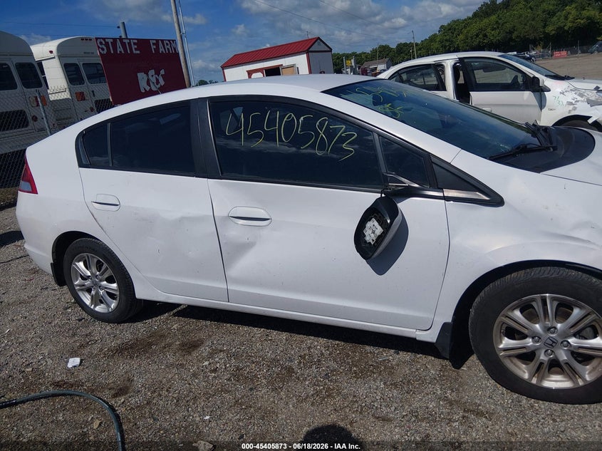 2010 Honda Insight Ex VIN: JHMZE2H79AS040734 Lot: 45405873
