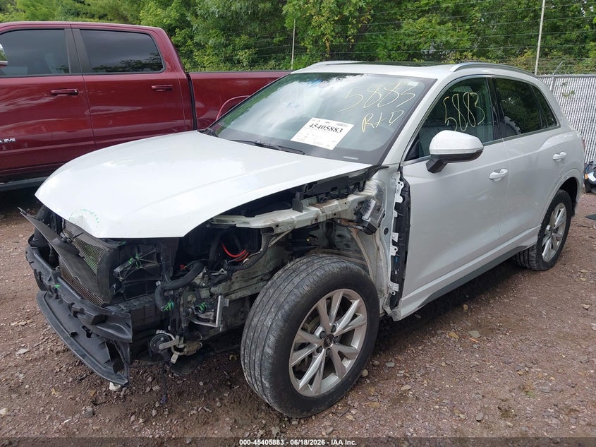 Vin: wa1decf35r1057849, lot: 45903906, audi q3 premium 45 tfsi s line quattro tiptronic 20242