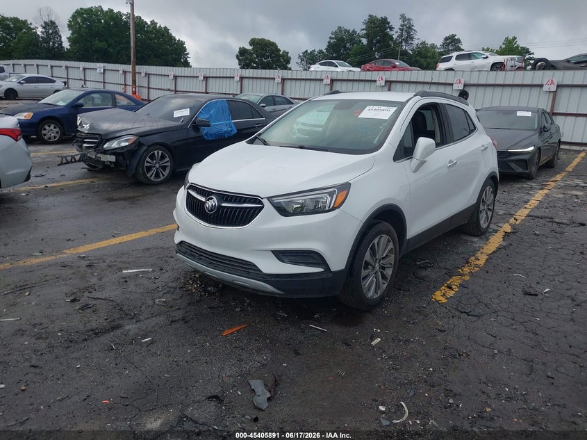 Vin: kl4cjasb8lb012883, lot: 45903914, buick encore fwd preferred 20202
