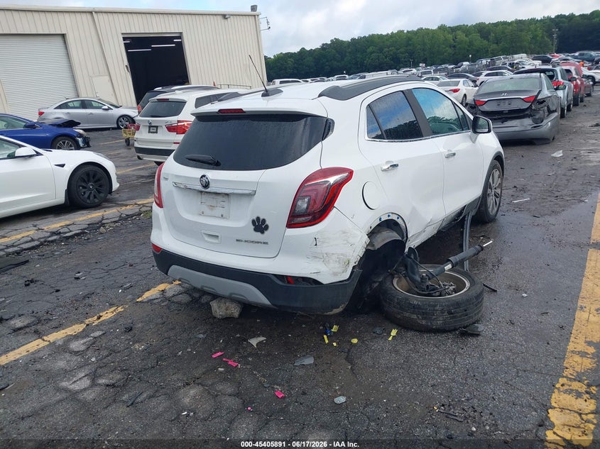 Vin: kl4cjasb8lb012883, lot: 45903914, buick encore fwd preferred 20204