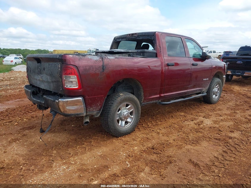 Vin: 3c6ur5cj3lg102148, lot: 45903949, ram 2500 tradesman  4x4 6'4 box 20204