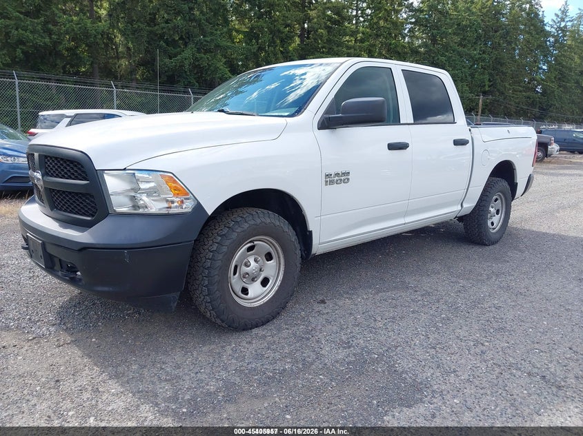 2018 Ram 1500 Tradesman 4X4 5'7 Box VIN: 1C6RR7KG7JS300521 Lot: 45405957