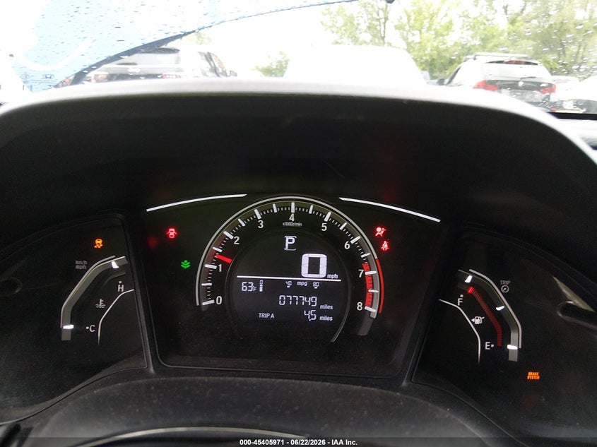 2018 HONDA CIVIC auction photo 7
