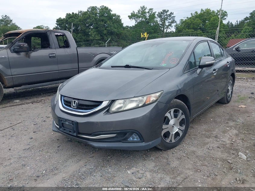 2013 Honda Civic Hybrid 19XFB4F37DE202716 photo 1
