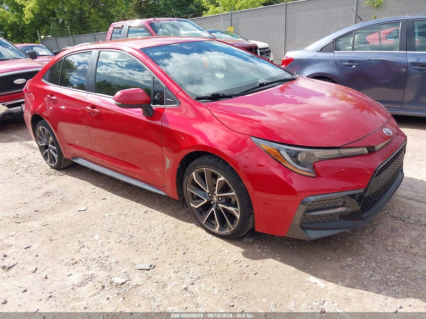 2020 TOYOTA COROLLA auction photo 1