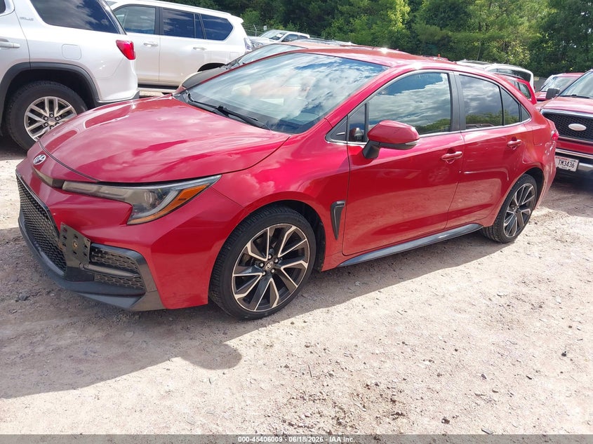 2020 TOYOTA COROLLA auction photo 2