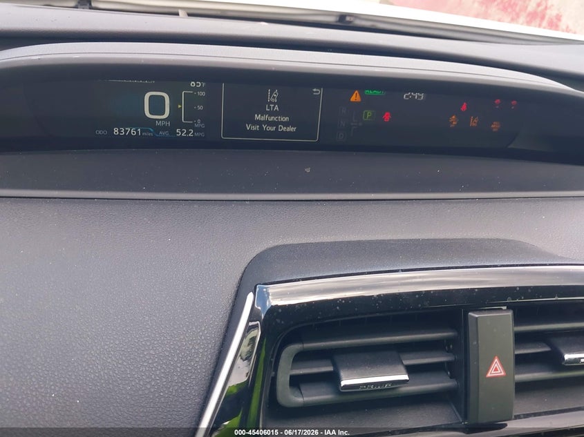 VIN JTDKAMFU2M3152602 2021 TOYOTA PRIUS LE