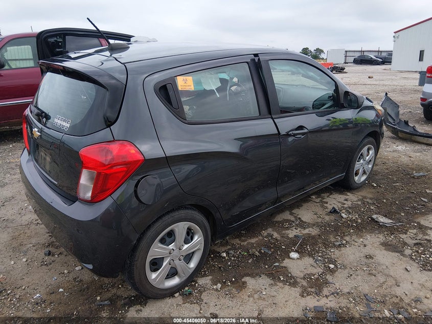 2020 CHEVROLET SPARK HATCHBACK 1.4L I-4 DOHC, VVT, 98HP