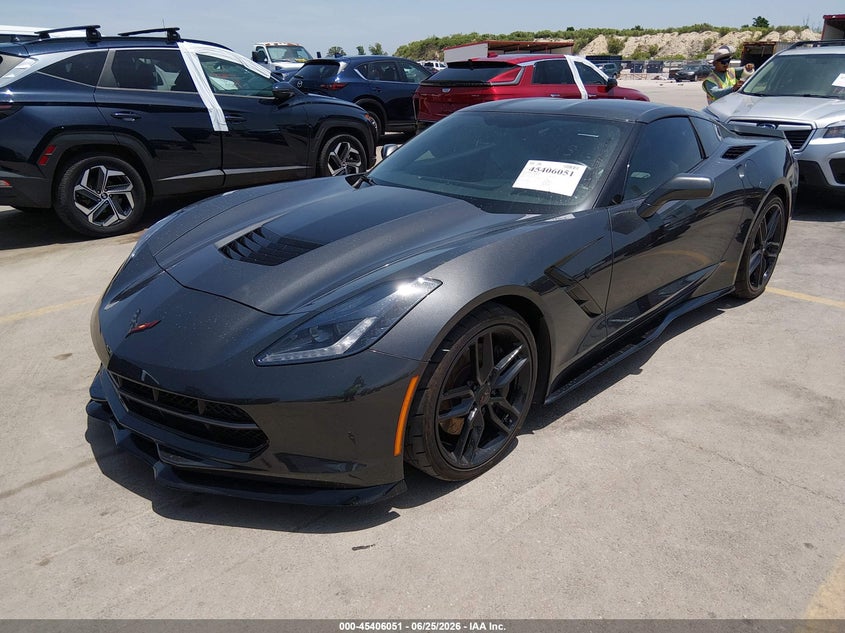 2017 Chevrolet Corvette Stingray Z51 1G1YH2D77H5105124 photo 1