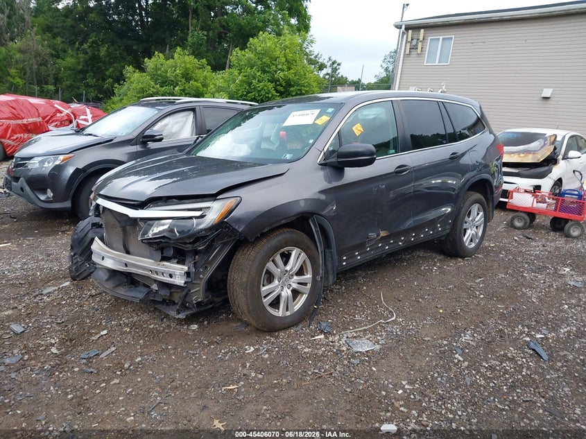 2018 Honda Pilot Lx 5FNYF6H19JB067829 photo 1