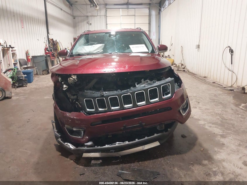 2021 Jeep Compass Limited 4X4 VIN: 3C4NJDCB1MT528565 Lot: 45406136