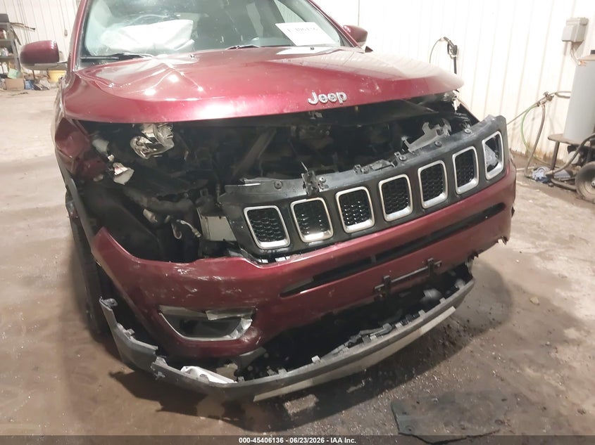 2021 Jeep Compass Limited 4X4 VIN: 3C4NJDCB1MT528565 Lot: 45406136