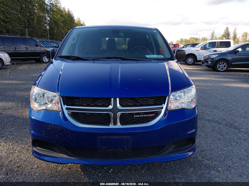 2019 Dodge Grand Caravan Se VIN: 2C4RDGBG2KR557497 Lot: 45406147