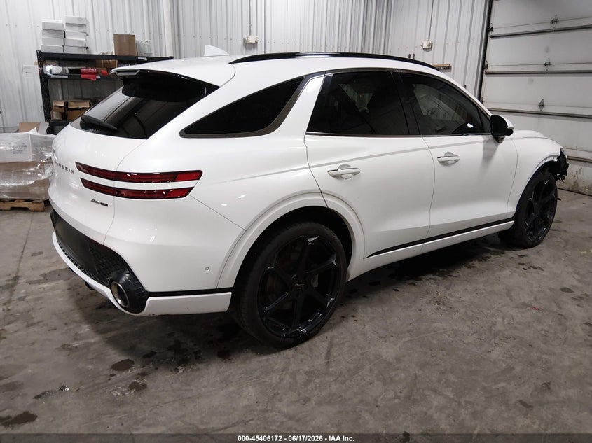 Vin: kmumcdtc0nu037066, lot: 45904195, genesis gv70 3.5t awd sport 20224