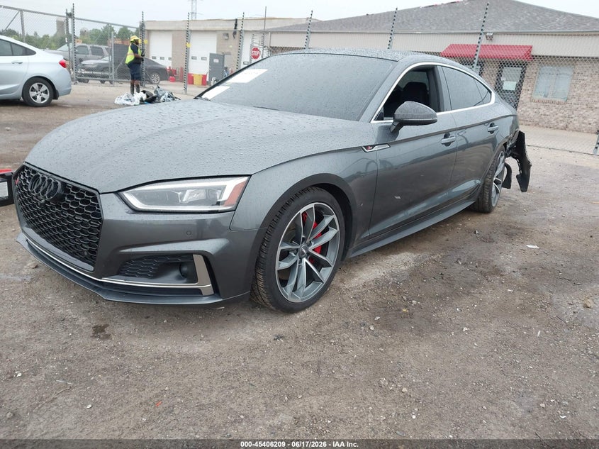 Vin: wauc4cf59ja110317, lot: 45904231, audi s5 3.0t premium plus 20182