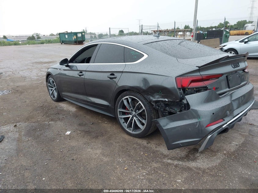 Vin: wauc4cf59ja110317, lot: 45904231, audi s5 3.0t premium plus 20183