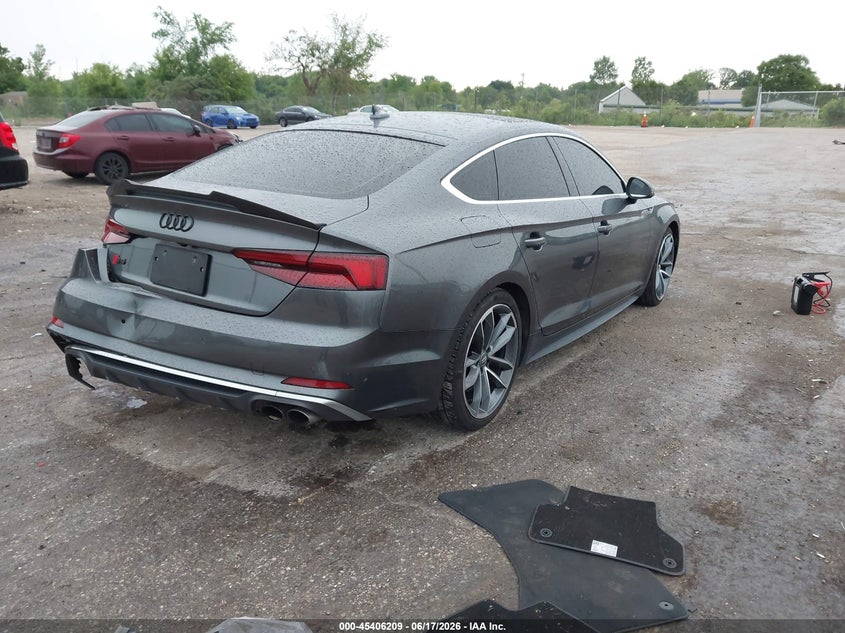 Vin: wauc4cf59ja110317, lot: 45904231, audi s5 3.0t premium plus 20184