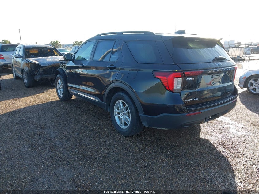 Vin: 1fmuk7dh7sga16027, lot: 45904268, ford explorer active 20253