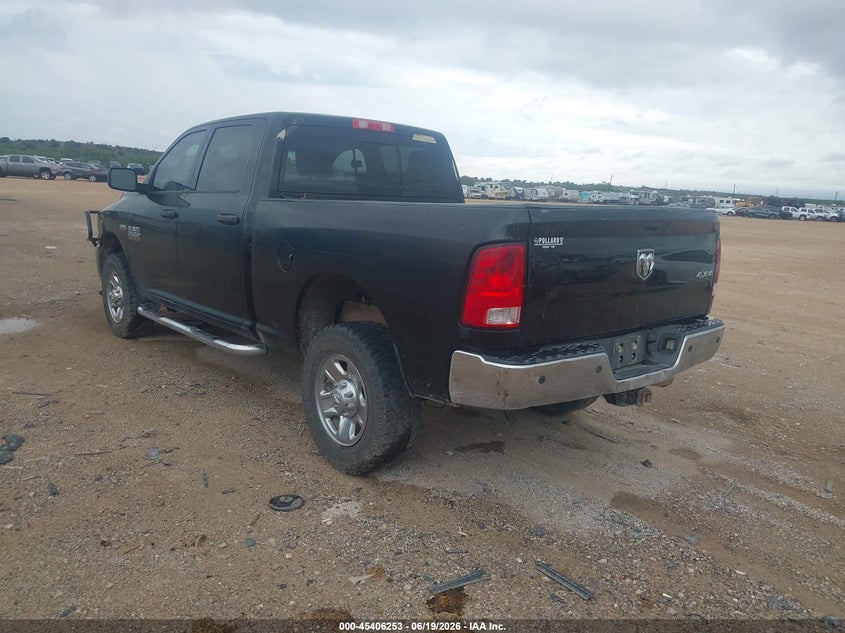 Vin: 3c6ur5cjxgg147819, lot: 45904276, ram 2500 tradesman 20163