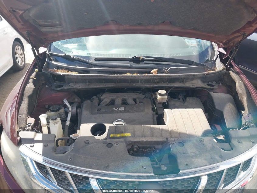 NISSAN MURANO 2011 VIN JN8AZ1MW5BW154562