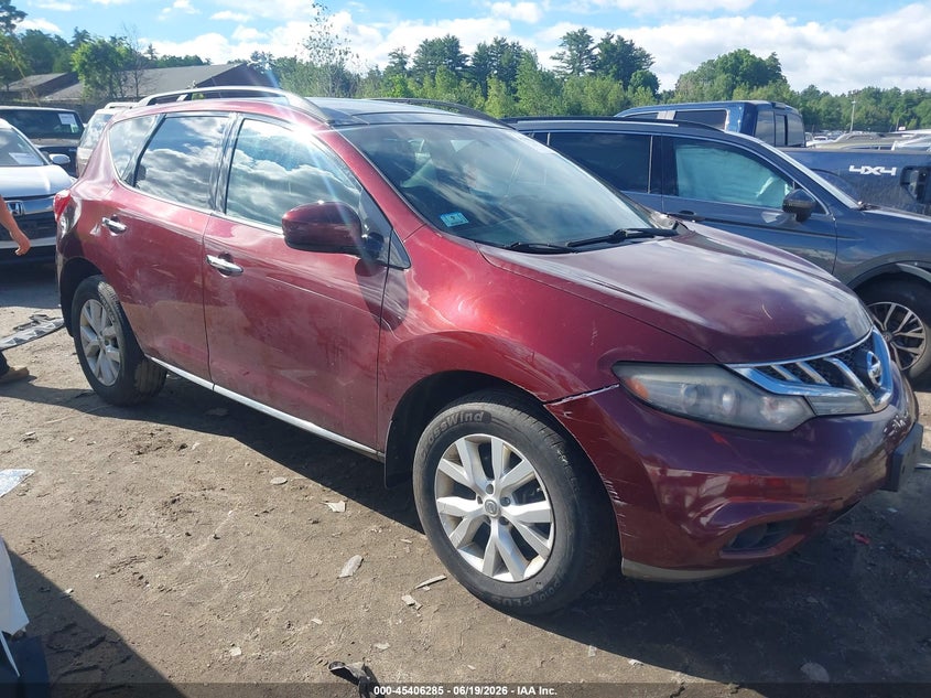 2011 NISSAN MURANO auction photo 1