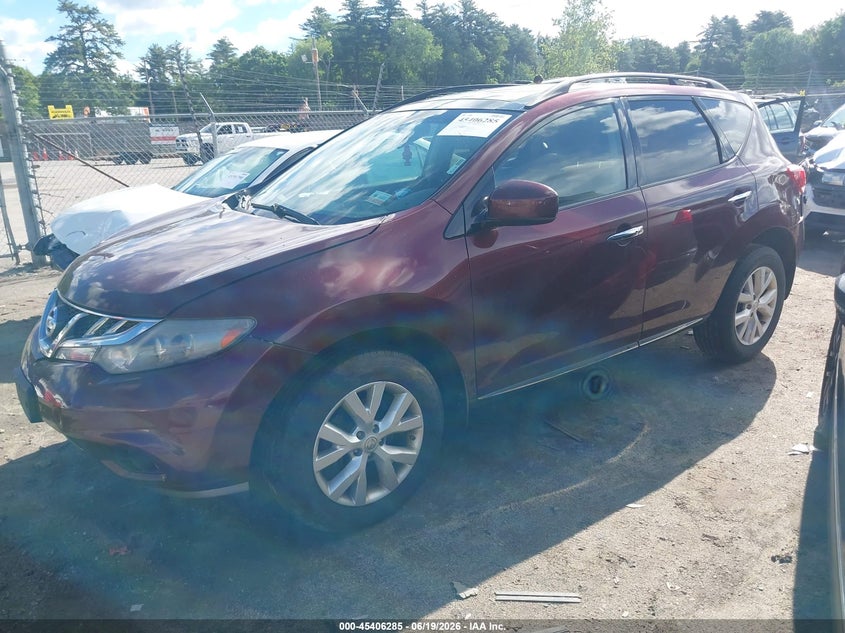 2011 NISSAN MURANO auction photo 2
