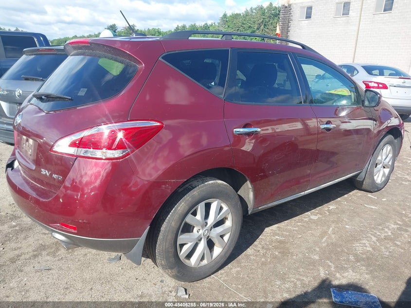 2011 NISSAN MURANO auction photo 4