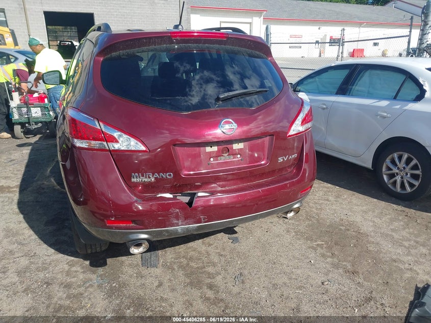 2011 NISSAN MURANO auction photo 6