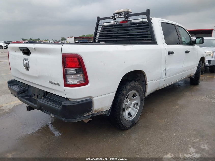 Vin: 1c6srfnt6pn544057, lot: 45904329, ram 1500 tradesman  4x4 6'4 box 20234
