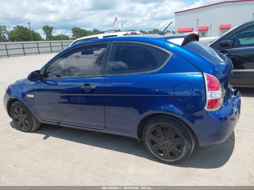 2007 HYUNDAI ACCENT HATCHBACK 1.6L I-4 DOHC, VVT, 110HP