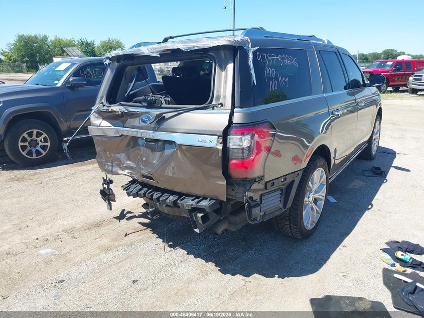Vin: 1fmjk1lt2jea13889, lot: 45904440, ford expedition max platinum 20184