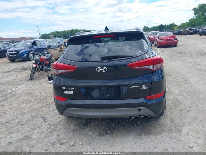 2016 Hyundai Tucson Limited VIN: KM8J3CA2XGU257467 Lot: 45406432