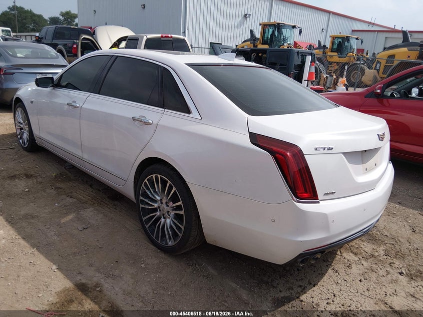 Vin: 1g6kf5rs7hu145410, lot: 45904542, cadillac ct6 premium luxury 20173