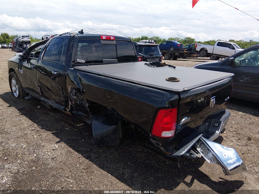 Vin: 1c6rr7tt2hs690904, lot: 45904560, ram 1500 big horn  4x4 6'4 box 20173
