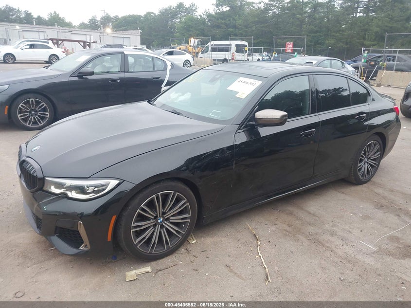 Vin: wba5u7c01lfh04515, lot: 45904605, bmw m340i 20202