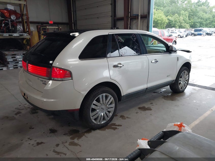 Vin: 2lmdj8jc1abj30312, lot: 45904609, lincoln mkx 20104