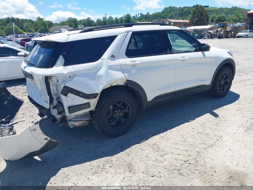 Vin: 1fmsk8jh5ngb88787, lot: 45904717, ford explorer timberline 20224